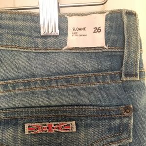 Hudson Sloane Flared Stretch Jeans